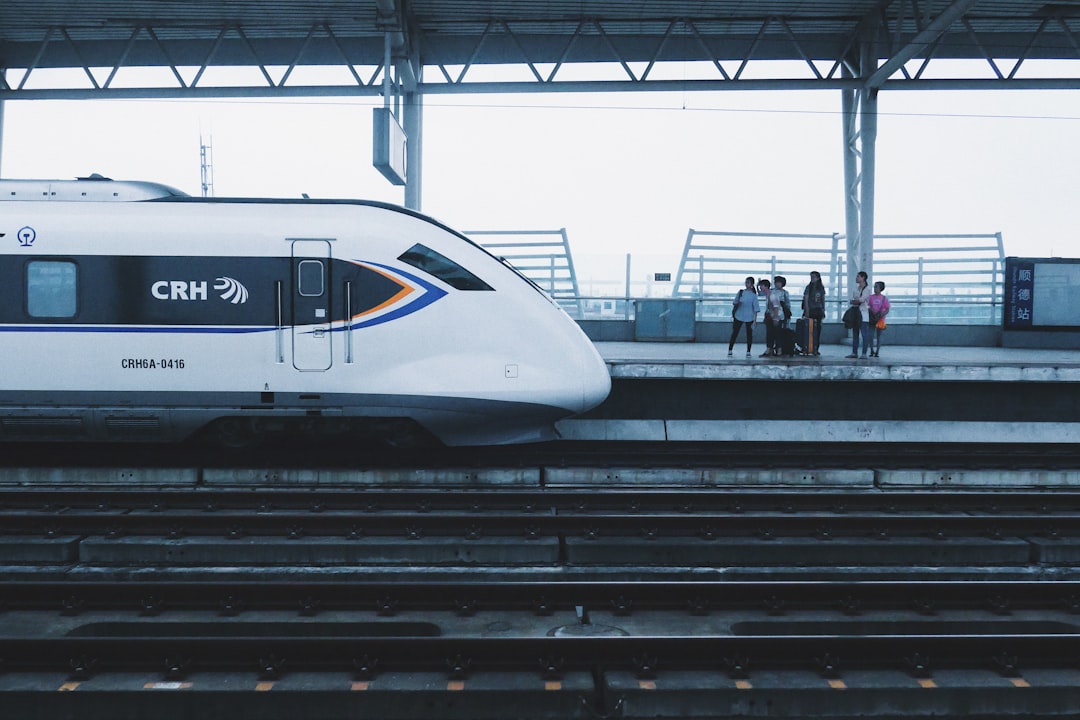 Photo High-speed train